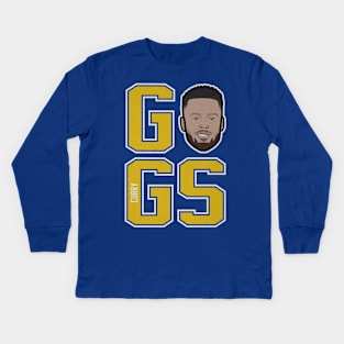 Steph Curry Golden State GO GS Kids Long Sleeve T-Shirt